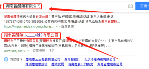 醴陵市三三橡胶和我公司签订网站建设项目