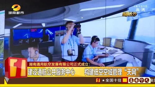 湖南通用航空发展正式成立 构建低空空域管理 天网